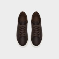 کتونی مردانه قهوه‌ای چرم طبیعی آلدو MIYOSHI-TR – ALDO