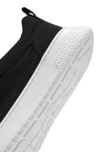 کتونی مردانه مشکی بنددار زیره ضخیم دری مد