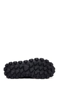 کتونی مردانه مشکی بندی زیره ضخیم پارچه‌ای Derimod Zero