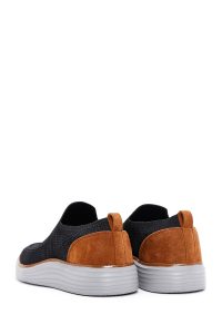 کتونی مردانه مشکی زیره ضخیم Derimod Zero