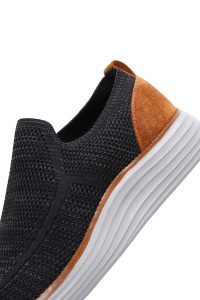 کتونی مردانه مشکی زیره ضخیم Derimod Zero