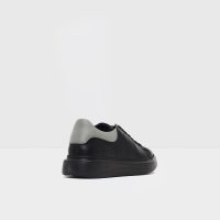 کتونی مردانه مشکی چرم طبیعی آلدو KIYOSU-TR – ALDO