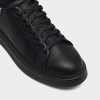 کتونی مردانه مشکی چرم طبیعی آلدو KIYOSU-TR – ALDO