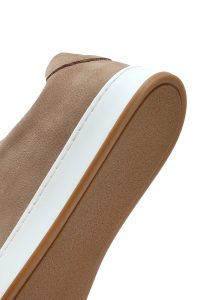 کتونی مردانه نوبوک بژ بنددار دری مد