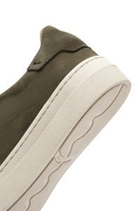 کتونی مردانه نوبوک زیتونی بنددار دری مد