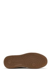 کتونی مردانه نوبوک کرم بنددار زیره ضخیم دری مد