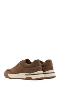 کتونی مردانه نوبوک کرم بنددار زیره ضخیم دری مد