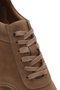 کتونی مردانه نوبوک کرم بنددار زیره ضخیم دری مد