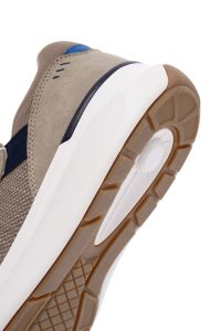 کتونی مردانه پارچه‌ای بژ بنددار زیره ضخیم Derimod Zero