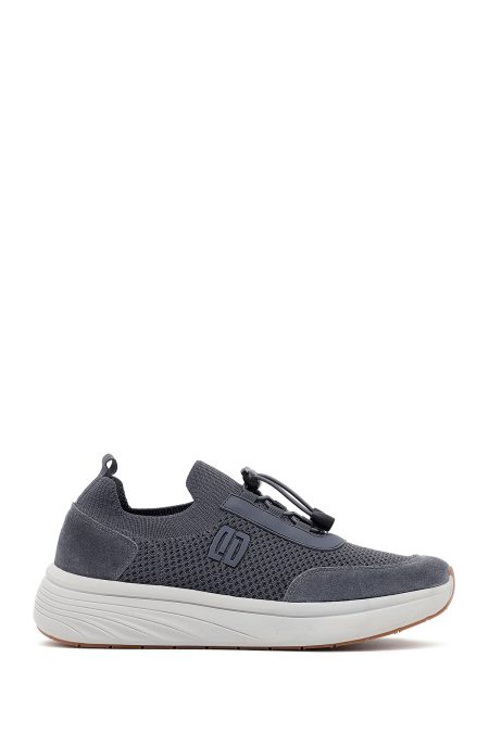 کتونی مردانه پارچه‌ای طوسی زیره ضخیم Derimod Zero