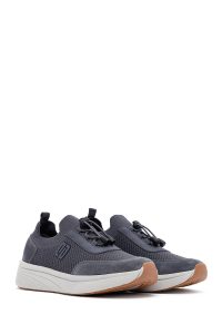 کتونی مردانه پارچه‌ای طوسی زیره ضخیم Derimod Zero