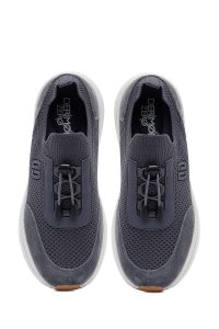 کتونی مردانه پارچه‌ای طوسی زیره ضخیم Derimod Zero