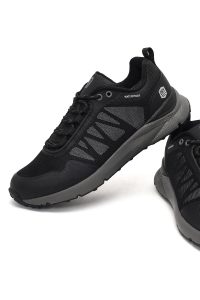 کتونی مردانه پارچه‌ای مشکی بندی دری مد