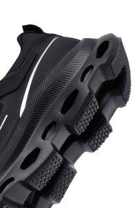 کتونی مردانه پارچه‌ای مشکی بندی زیره ضخیم دری‌مد