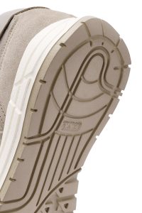 کتونی مردانه چرم بژ بنددار دری مد