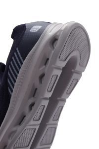 کتونی مردانه چرم سرمه‌ای بنددار زیره ضخیم Derimod Zero