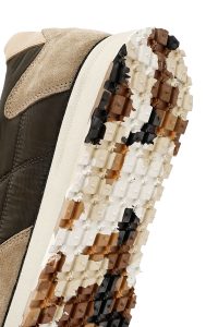 کتونی مردانه چرم شتری بنددار دری مد