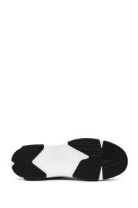 کتونی مردانه چرم مشکی بنددار دری مد