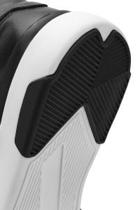 کتونی مردانه چرم مشکی بنددار دری مد