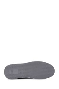 کتونی مردانه چرمی سفید بندی دری مد