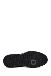 کتونی مردانه چرمی قهوه‌ای بندی کژوال دری‌مد