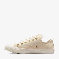 کتونی چرمی کانورس آل استار Chuck Taylor All Star کرم زنانه اورجینال