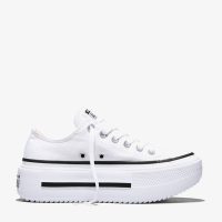 کتونی کانورس آل استار Chuck Taylor Lift Double Stack لژدار سفید مردانه و زنانه اورجینال