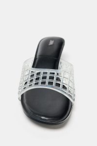 کفش جلو باز زنانه پاشنه کوتاه جلو لاستیکی زارا – ZARA