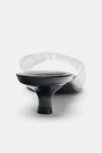 کفش جلو باز زنانه پاشنه کوتاه جلو لاستیکی زارا – ZARA