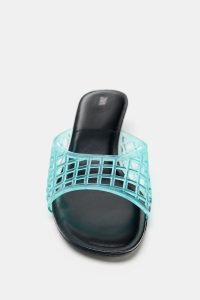 کفش جلو باز زنانه پاشنه کوتاه لاستیکی زارا – ZARA