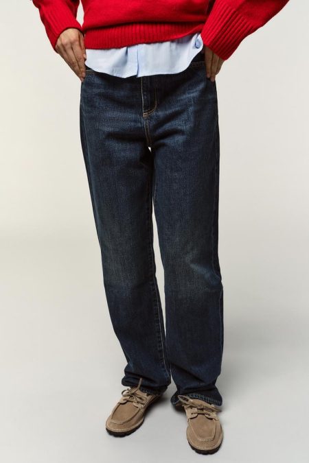 کفش دک زنانه جیر زیره عاج‌دار زارا – ZARA