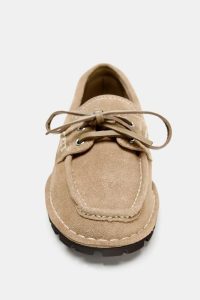 کفش دک زنانه جیر زیره عاج‌دار زارا – ZARA