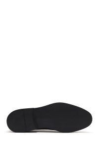 کفش رسمی مردانه مشکی چرمی بنددار دری مد