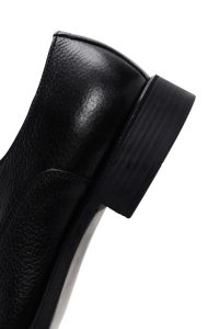 کفش رسمی مردانه مشکی چرمی دری مد