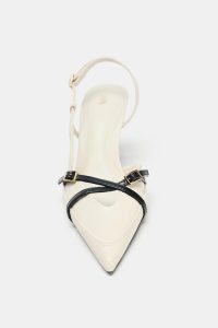 کفش زنانه بنددار پاشنه بلند سگک‌دار زارا – ZARA