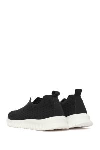 کفش زنانه جیر سرمه‌ای طرح‌دار راحتی دری مد