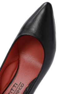 کفش زنانه مشکی پاشنه‌بلند ضخیم دری مد Gritti