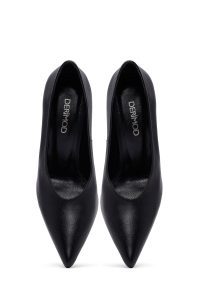 کفش زنانه مشکی پاشنه‌نازک استیلتو دری مد