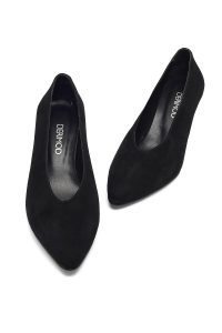 کفش زنانه مشکی کوتاه پاشنه‌نازک استیلتو دری مد