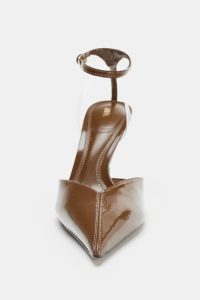 کفش زنانه ورنی پاشنه بلند زارا – ZARA