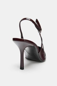 کفش زنانه پاشنه بلند افکت ورنی زارا – ZARA