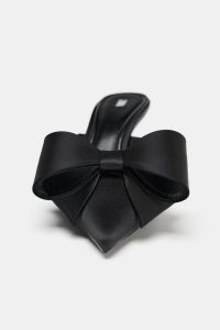 کفش زنانه پاشنه بلند با پاپیون زارا – ZARA