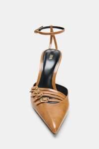 کفش زنانه پاشنه بلند سگک‌دار زارا – ZARA