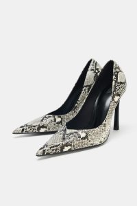 کفش زنانه پاشنه بلند طرح حیوانات زارا – ZARA