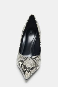 کفش زنانه پاشنه بلند طرح حیوانات زارا – ZARA