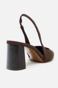 کفش زنانه پاشنه‌بندی پشت باز زارا – ZARA