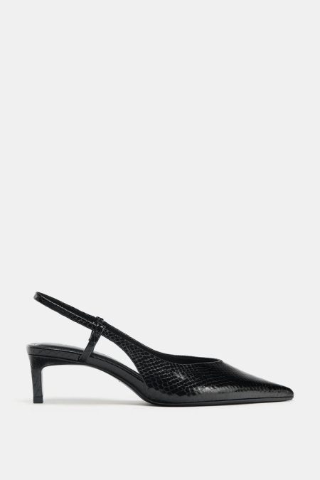 کفش زنانه پشت‌باز با بافت زارا – ZARA