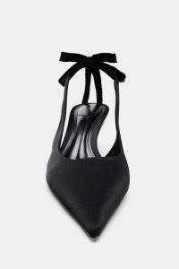 کفش زنانه پشت‌باز با پاپیون زارا – ZARA