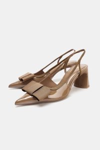 کفش زنانه پشت‌باز با پاپیون زارا – ZARA