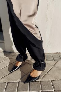 کفش زنانه پشت‌باز برجسته زارا – ZARA